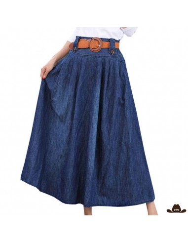 Jupe Longue Western en Jeans suggérées chez