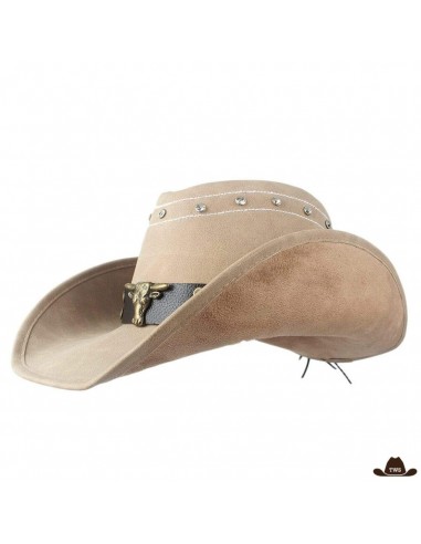 Chapeau en Cuir Comanchero Style Western Vous souhaitez 