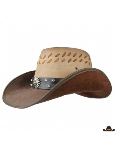 Chapeau de Cowboy Cuir Homme prix pour 