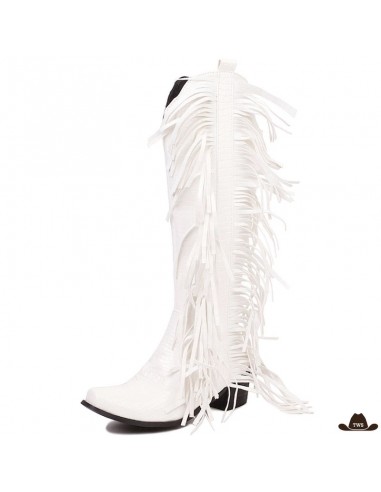 Bottes Western Femme Blanches l'achat 