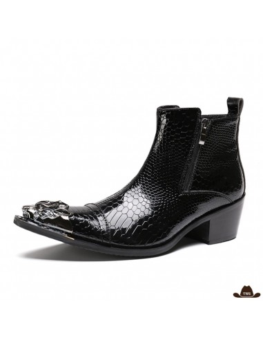 Bottines Western Noires plus qu'un jeu 