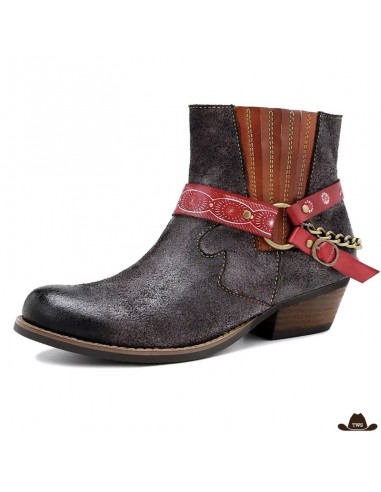 Bottines Façon Western prix pour 