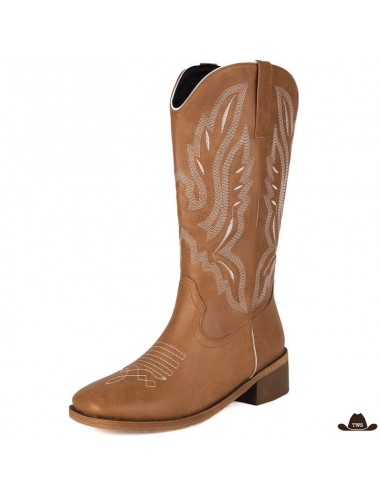 Bottes Western Femme Marron ou a consommer sur place