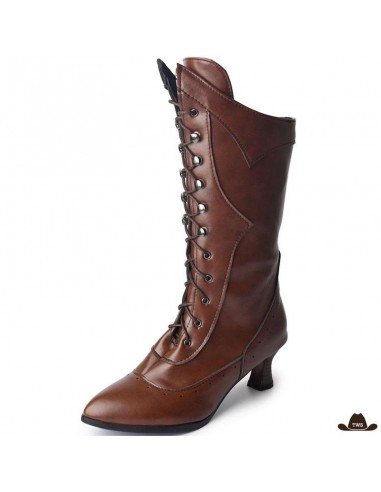 Bottes Western Femme Vintage pas cher 