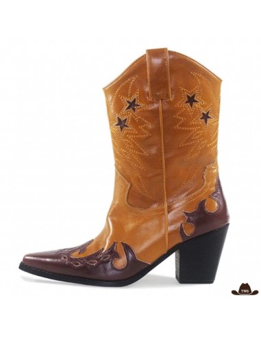 Bottes Cowboy Femme Western soldes