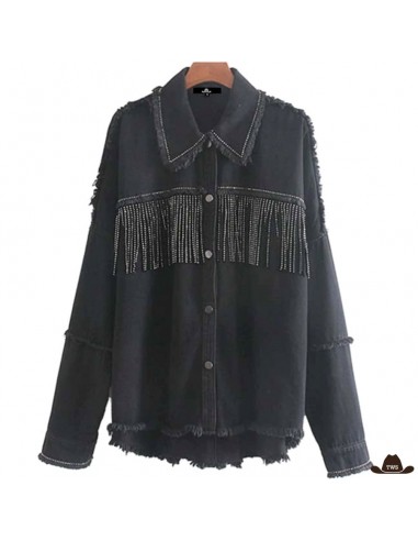 Chemise à Franges Country Amélioration de cerveau avec