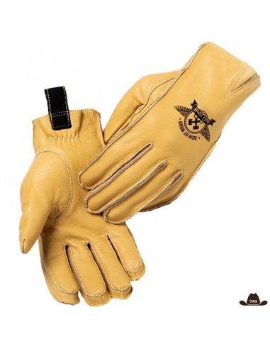 Gants Cuir Cowboy ou a consommer sur place