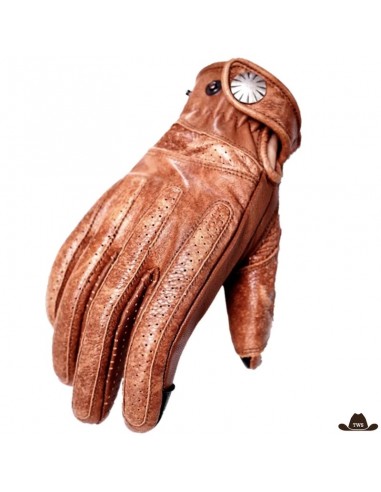 Gants Cuir Western le des métaux précieux