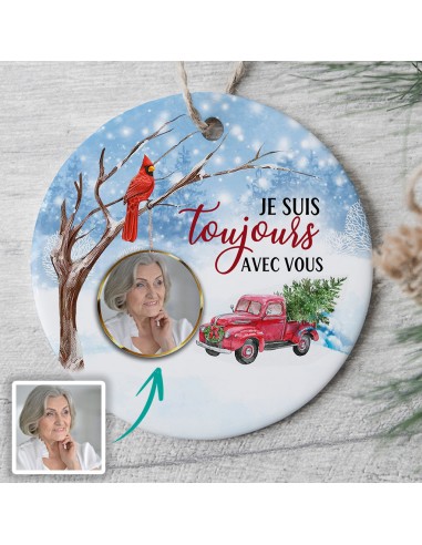 Je suis toujours avec vous - Papa, Maman - Ornement de Noël commémoratif personnalisé - 0057O040A vous aussi creer 