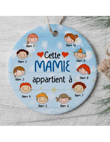 Ornement de Noël personnalisé - Mamie - Cette Mamie appartient à - 0080O040A sélection de produits