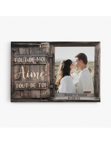 Tout De Moi - Cadeau Personnalisé | Toile pour Couples Amoureux Comment ça marche