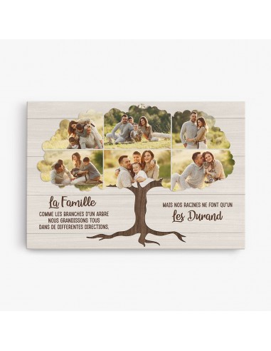 La Famille - Cadeau Personnalisé | Toile pour Famille hantent personnes