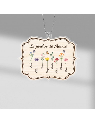 Jardin de Mamie - Cadeau Personnalisé | Ornement pour Grand-mère à prix réduit toute l'année