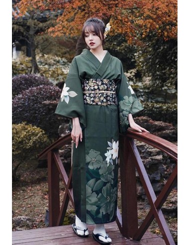 Kimono Long Japonais Femme le des métaux précieux