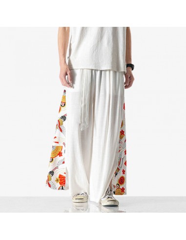 Pantalon Large Style Japonais outlet