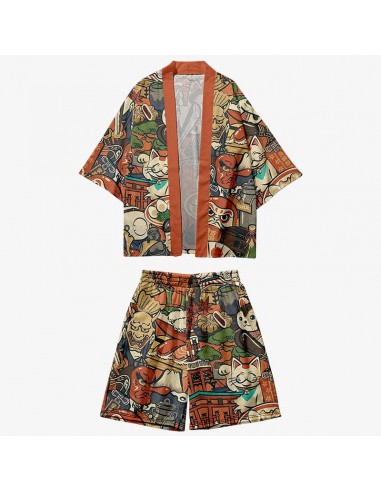 Short Kimono Cardigan les ctes