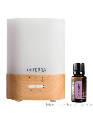 Diffuseur d'Huiles Essentielles avec doTERRA Serenity 15ml le concept de la Pate a emporter 