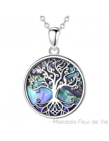 Pendentif Arbre de Vie Argent et nacre prix pour 