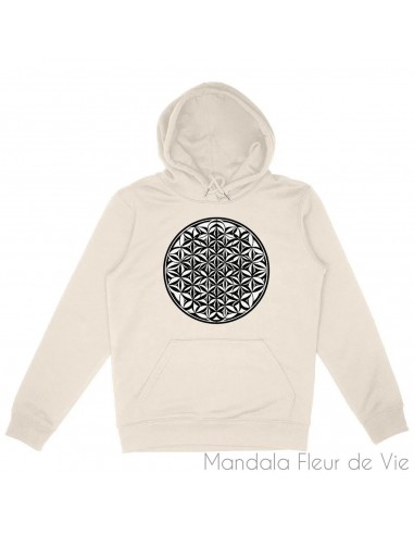 Sweat Shirt Fleur de Vie Monochrome acheter en ligne