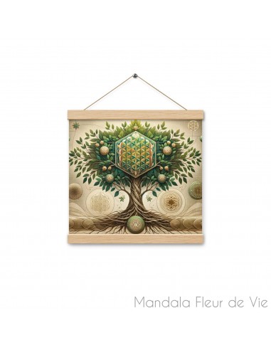 Poster Arbre de Vie & Fleur de vie Voir les baskets