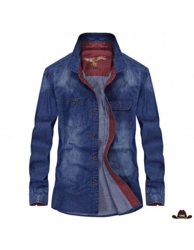 Chemise de Western en Jean Eagle prix pour 