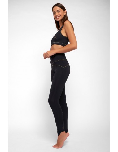 Legging de yoga noir/gold MULADHARA ou a consommer sur place