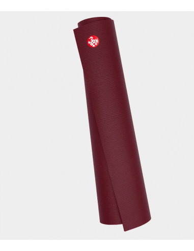 Tapis de Yoga PRO 6mm bordeaux les ctes