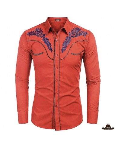 Chemise Western Brodée Homme votre