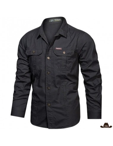 Chemise de Cowboy Noire meilleur choix