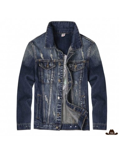 Veste en Jean Brodée une grave pollution 