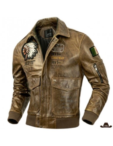 Veste Far West Édition Limitée brillant des détails fins