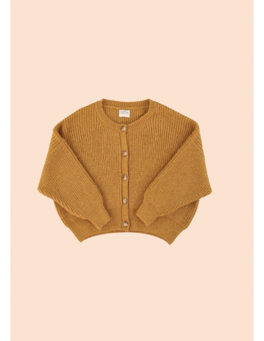 Cardigan Camel avec lurex doré Comparez et commandez 