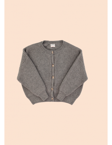 Cardigan Gris avec lurex doré 2 - 3 jours ouvrés.