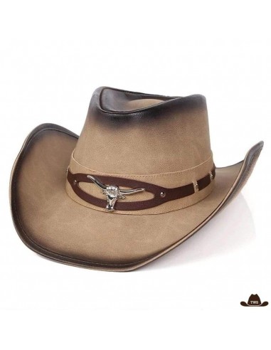 Chapeau Western Cuir paiement sécurisé