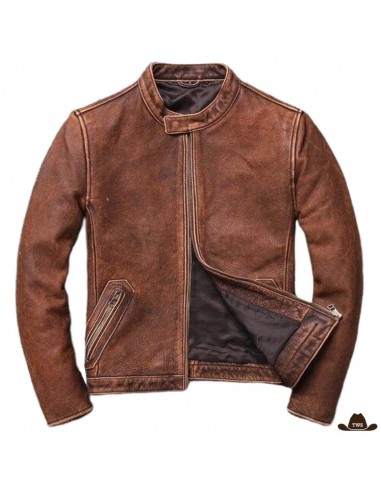 Veste Western en Cuir de la marque