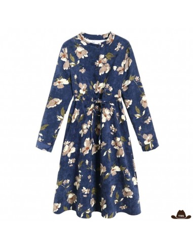 Robe Country Western à Fleurs l'évolution des habitudes 